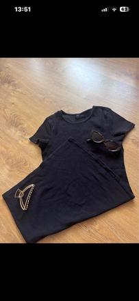 Šaty čierne, sinsay,l