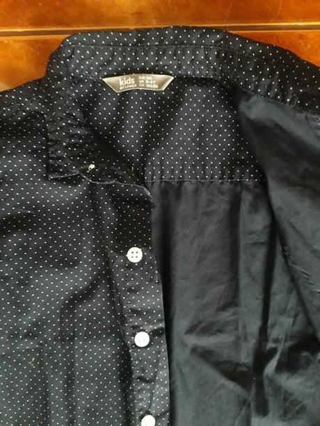 Bodkovaná košeľa lindex, lindex,104