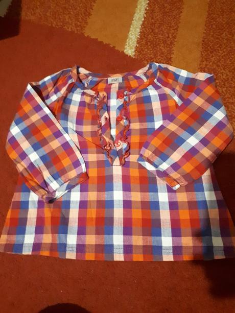 Košieľka v.9-12 mesiacov, f&f,80