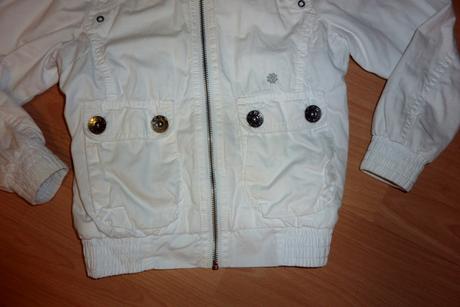 Lckr prechodný kabát, podšitý, kapucňou, 116