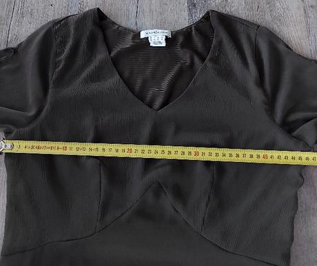 Tmavozelené letné šaty, 40