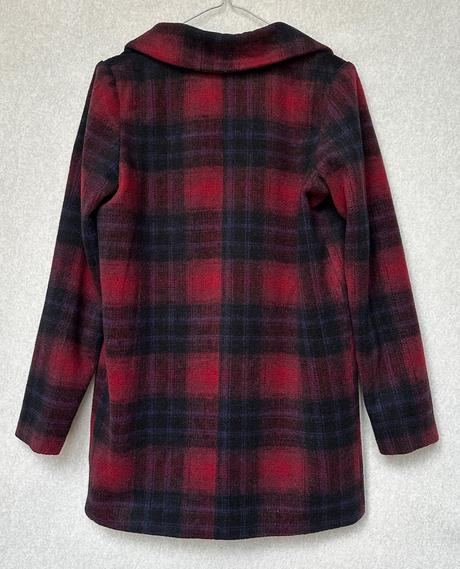 Károvaný kabátik, s