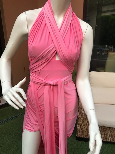 Šaty s popruhami, s