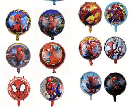 Balóny spiderman 117cm- až 15/16/17 kusov,