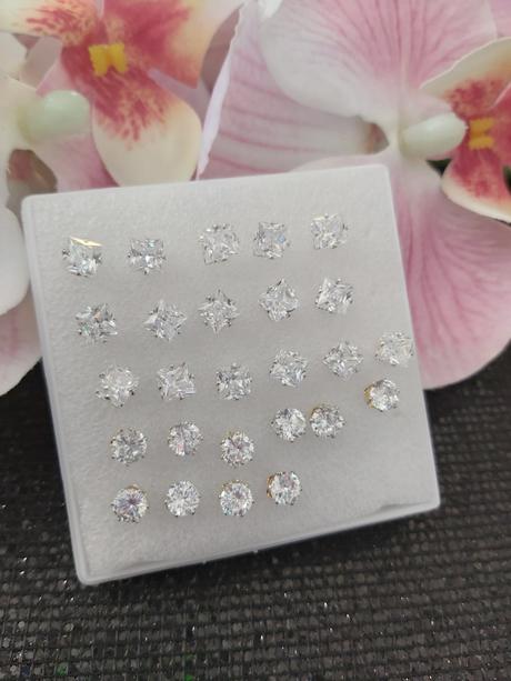 Naušničky s kamienkom, 