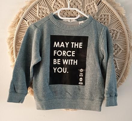 Mikinka star wars, h&m,98