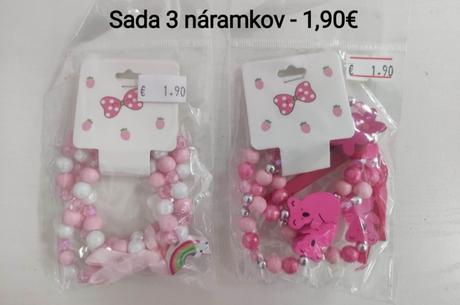 Sada detských náramkov, 