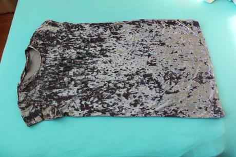 Šedé zamatové (semišové) šatičky, george,152