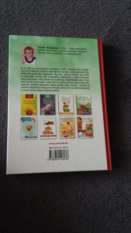 Kniha stravovanie podľa biorytmov,