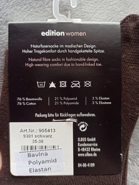 Podkolienky, 35 / 36 / 37 / 38