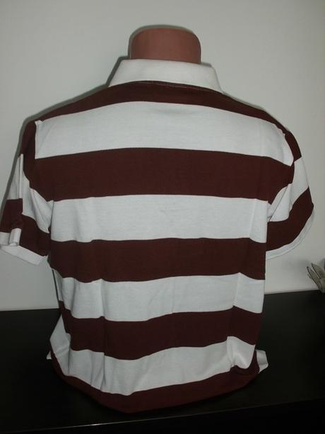 Pánske pásikavé polo tričko john f. gee, veľ. m/l, 48