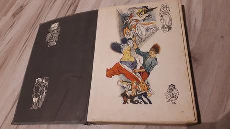 Krásne staré retro rozrávky palček a obor,