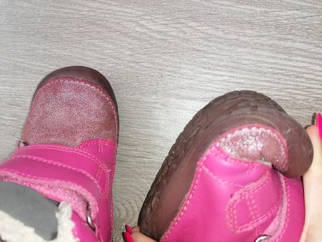 Zimné topánočky cyklamenove, d.d.step,22