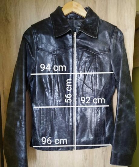 Bunda z pravej kože, s