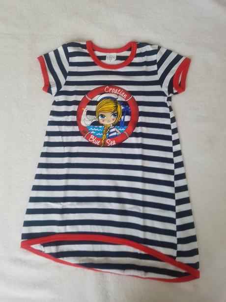 Letné šaty pásikavé croatia, 98