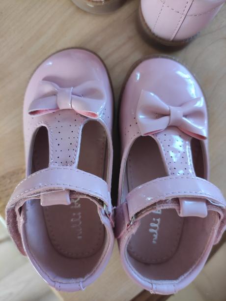 Lakované topánky s mašličkou, nelli blu,24