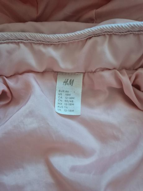 Prechodná bunda hm 86, h&m,86
