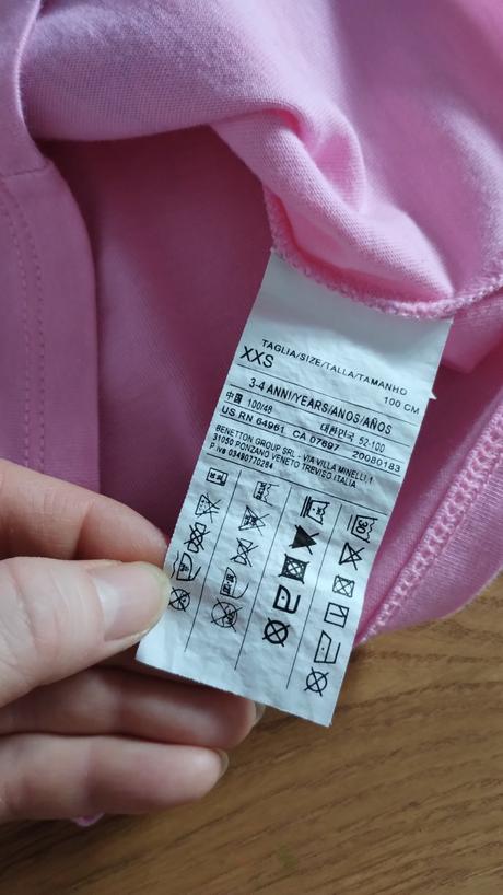 Tričko benetton, benetton,98