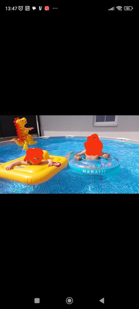 Plavacie koleso pre najmenšie deti, 