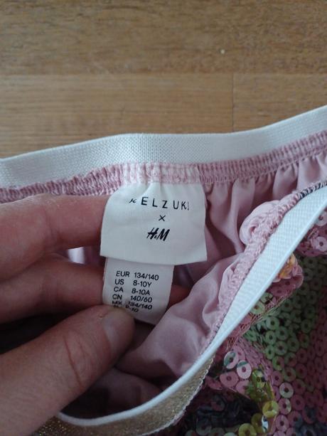 Ligotavá sukňa, h&m,140