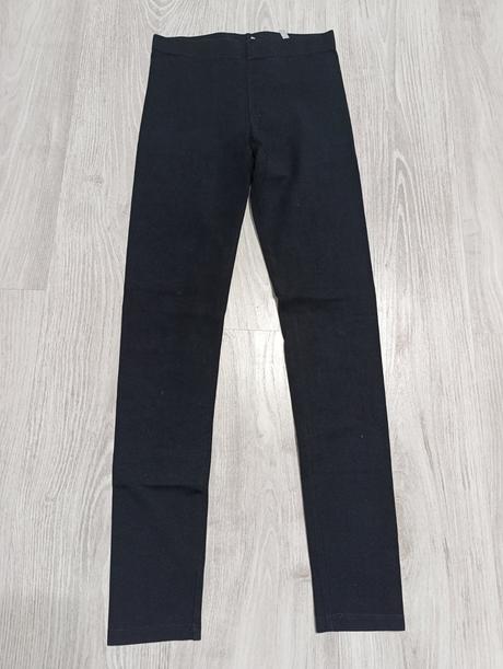 Čierne legíny, h&m,152