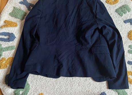 Tmavomodré elegantné sako, mango, xs/34, mango,xs