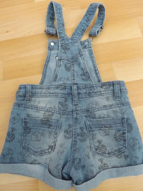 Dievčenské rifľové kraťasy, lupilu,86