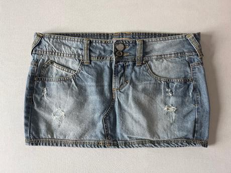 Bershka riflová sukňa vel.s-m, bershka,m