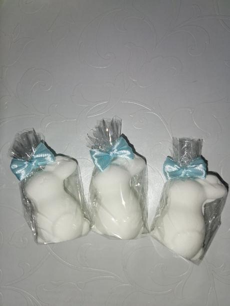 Šumivé bomby do kúpeľa - biely zajko,