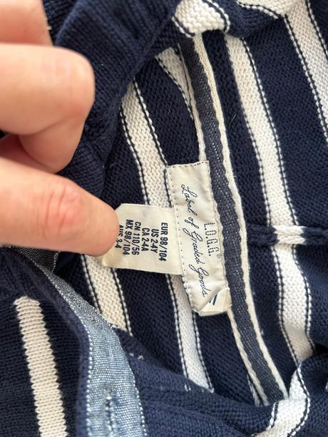 Námornícky sveter h&m, h&m,98