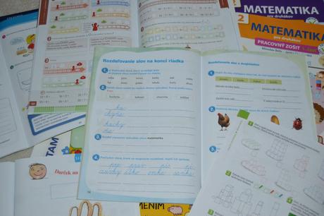 Knižky a pracovné zošity pre 2. ročník zš,