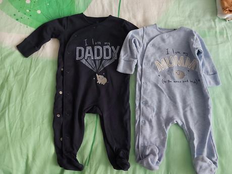 Krásne overaliky 2ks, next,68