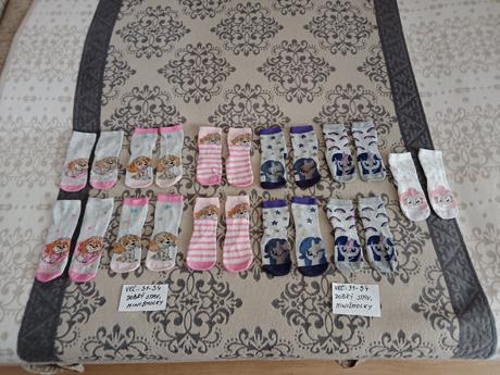 Dievčenské ponožky veľ.31-34, 31
