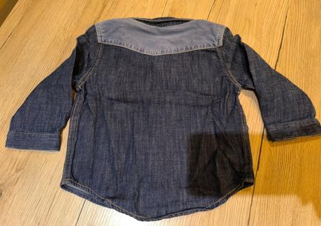 Riflová košeľa, zara,74