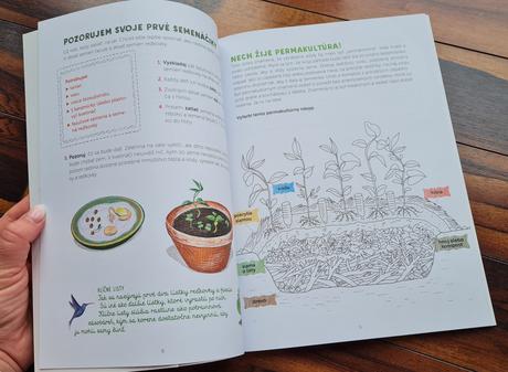 Montessori zosit aktivit zahrada,