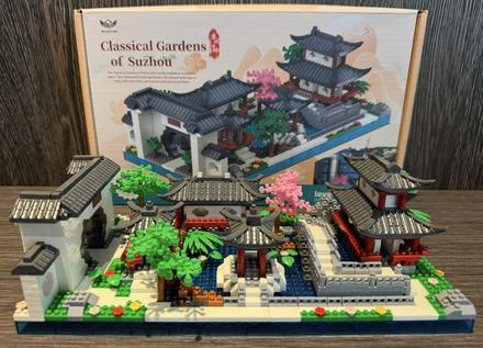 Mini stavebnica záhrada suzhou (nie lego), 