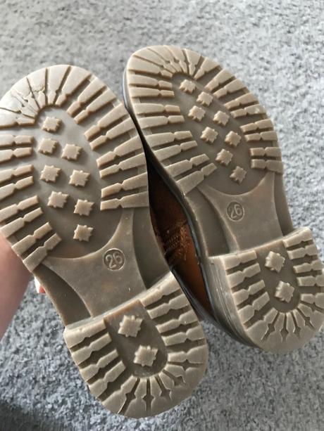 Prechodné hnedé čižmičky, 26