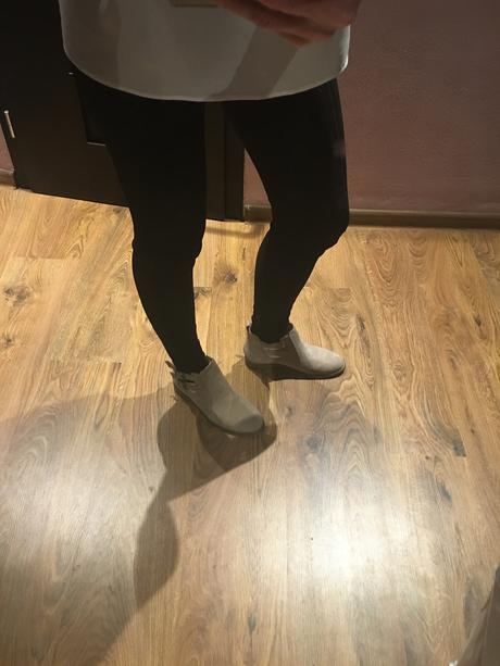 Kožené topánky, esprit,36