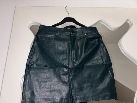 Koženková sukňa pull&bear xs /s, pull&bear,34 / 36 / s / xs