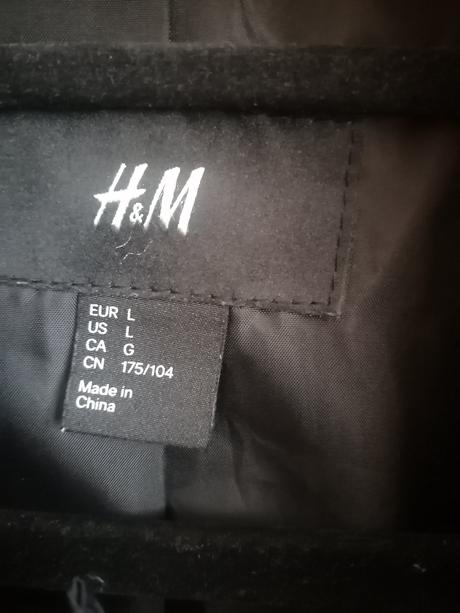 Prechodný plášť, h&m,l