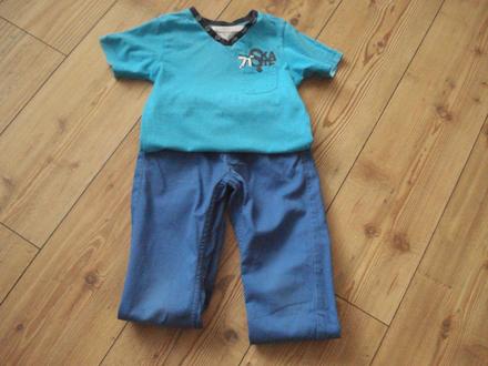 Nohavice +tričko, 104–116