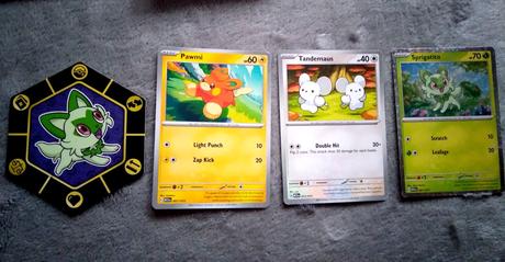 Pokémon karta odznak nintendo picachu pikachu meow, 