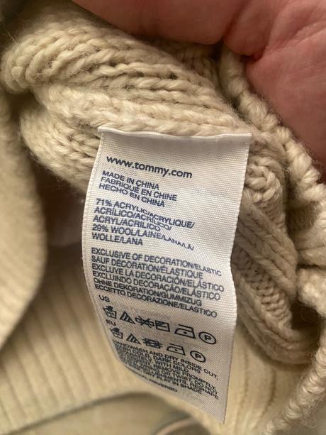 Predlzeny sveter/saty tommy hilfiger, tommy hilfiger,m