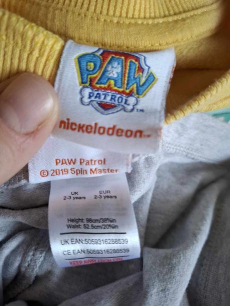 Súprava paw patrol, nickelodeon,98
