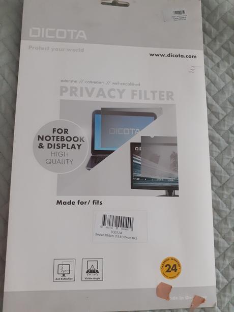 Filter dicota na monitor pre displej 39,6 cm, dicota