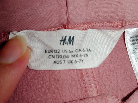 Zateplené legíny, h&m,122