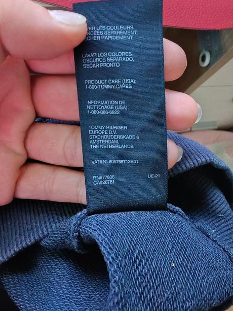 Svetríková mikina th 8r., tommy hilfiger,128