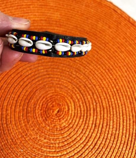 Kožený náramok reggae jamajka, 