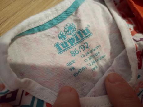 Šaty lupilu 86/92, lupilu,86