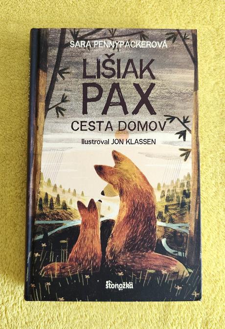 Kniha lišiak pax cesta a domov, 
